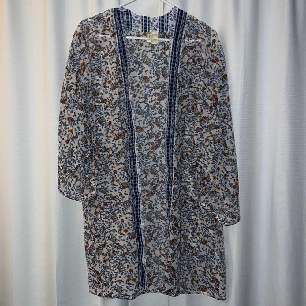 Floral shawl
